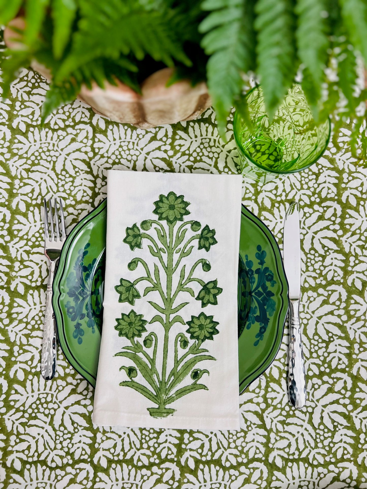 In Bloom Floral Napkin- Set of 4