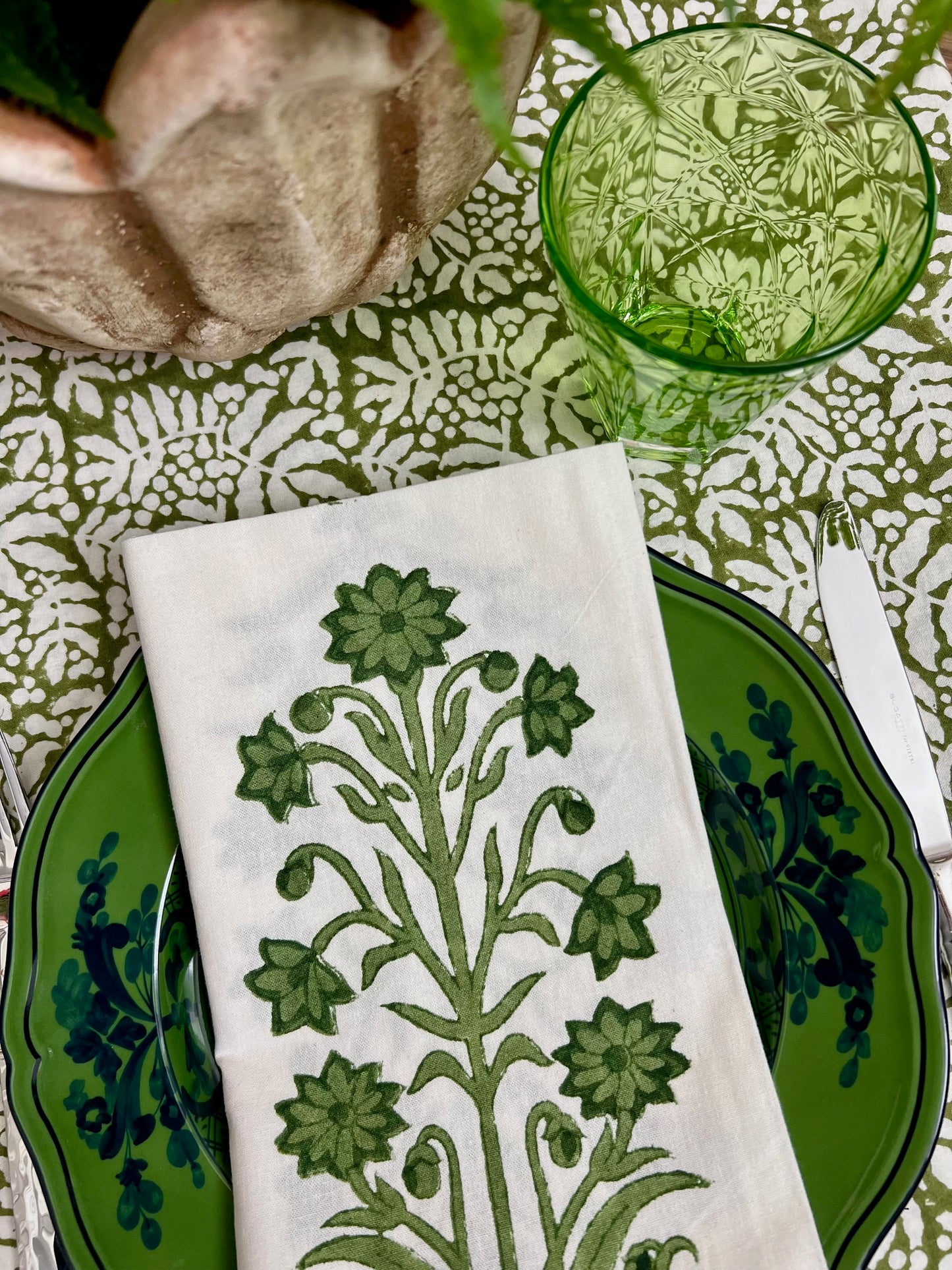 In Bloom Floral Napkin- Set of 4
