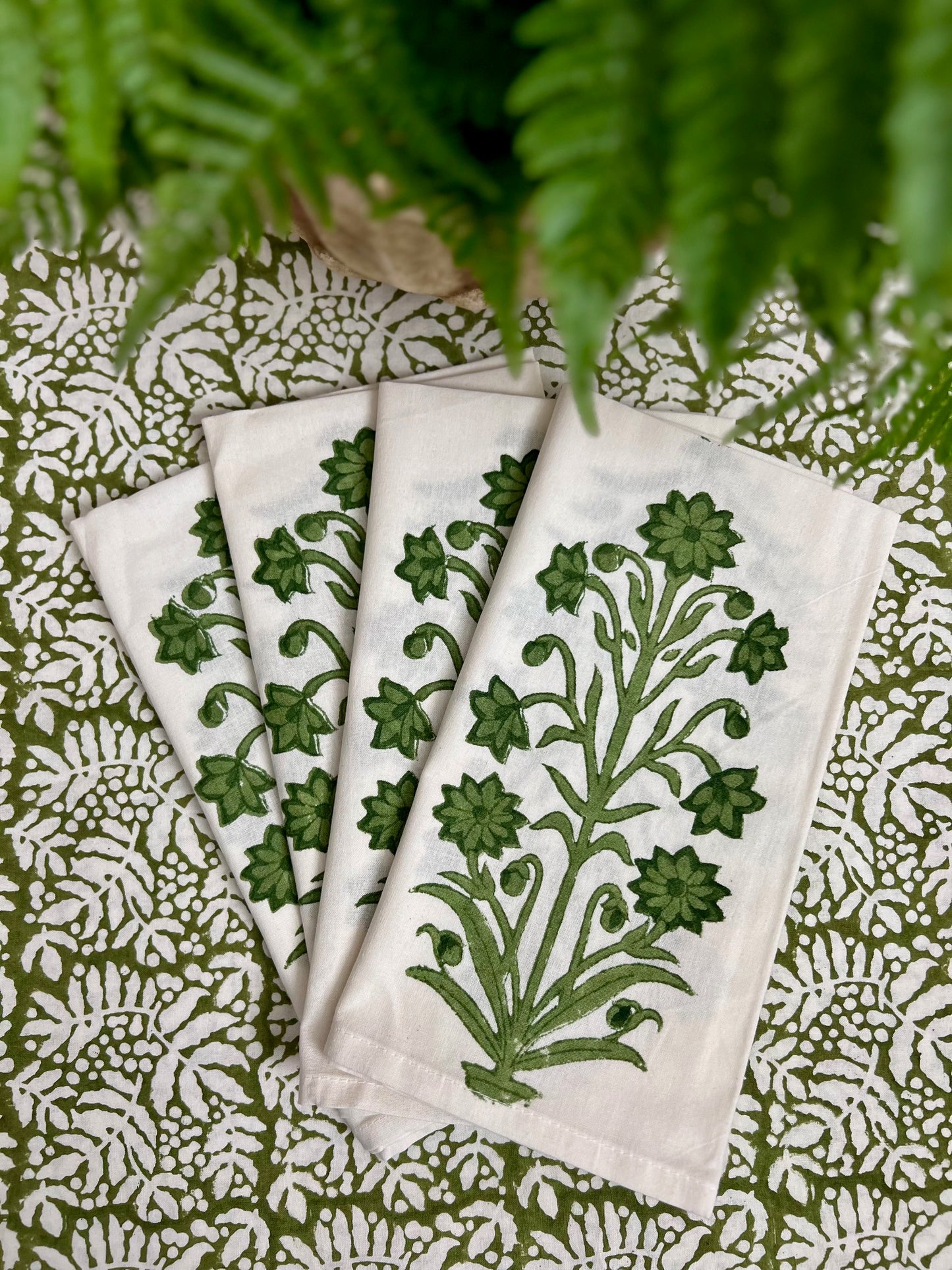 In Bloom Floral Napkin- Set of 4