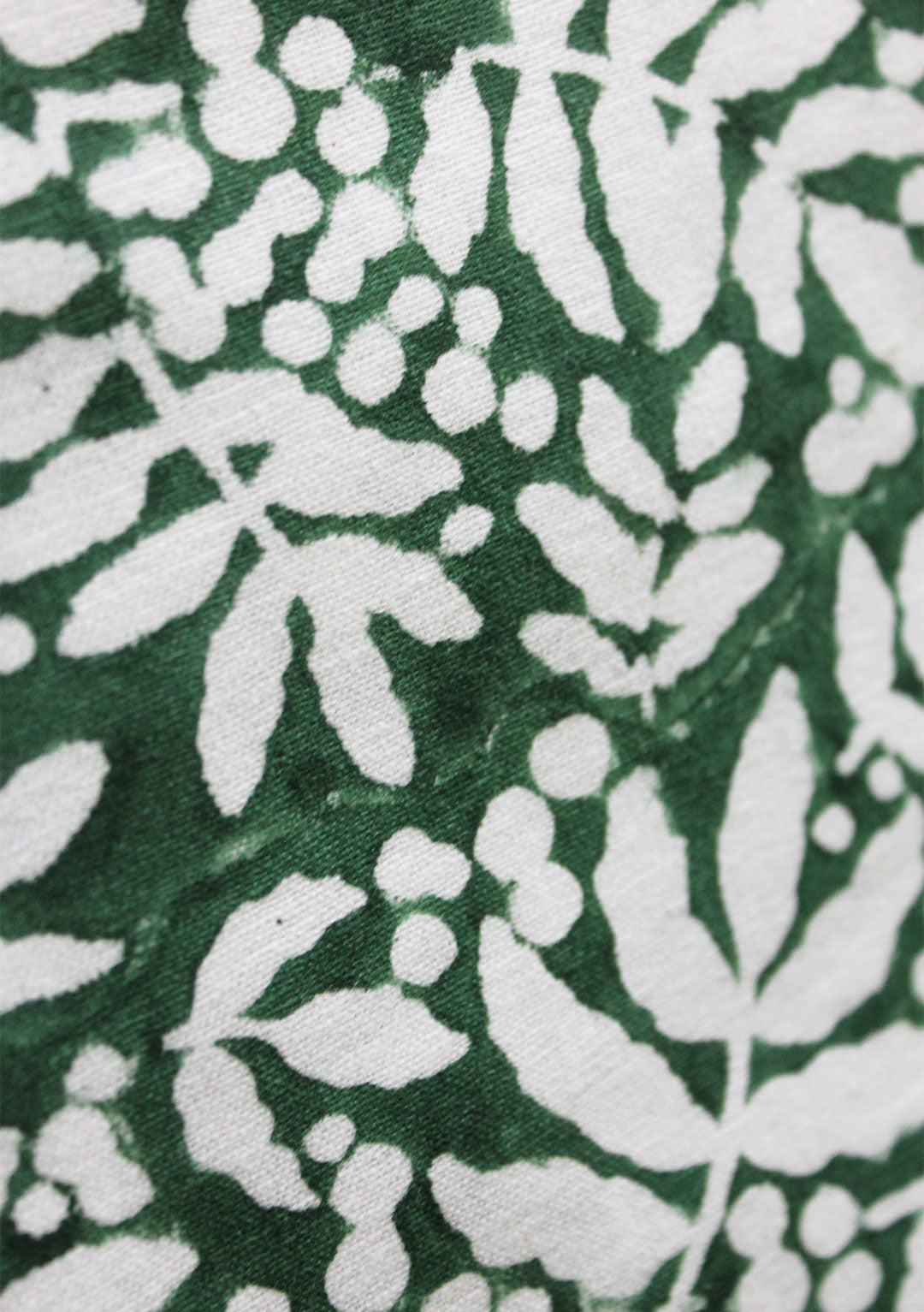 Gathered Garden Napkins in Pine Green - Set of 4