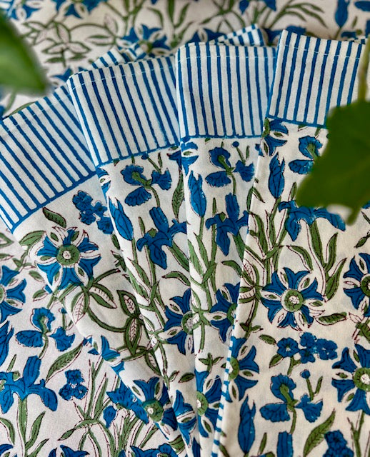 Pinwheel Napkins in Bluebird- Set of 4