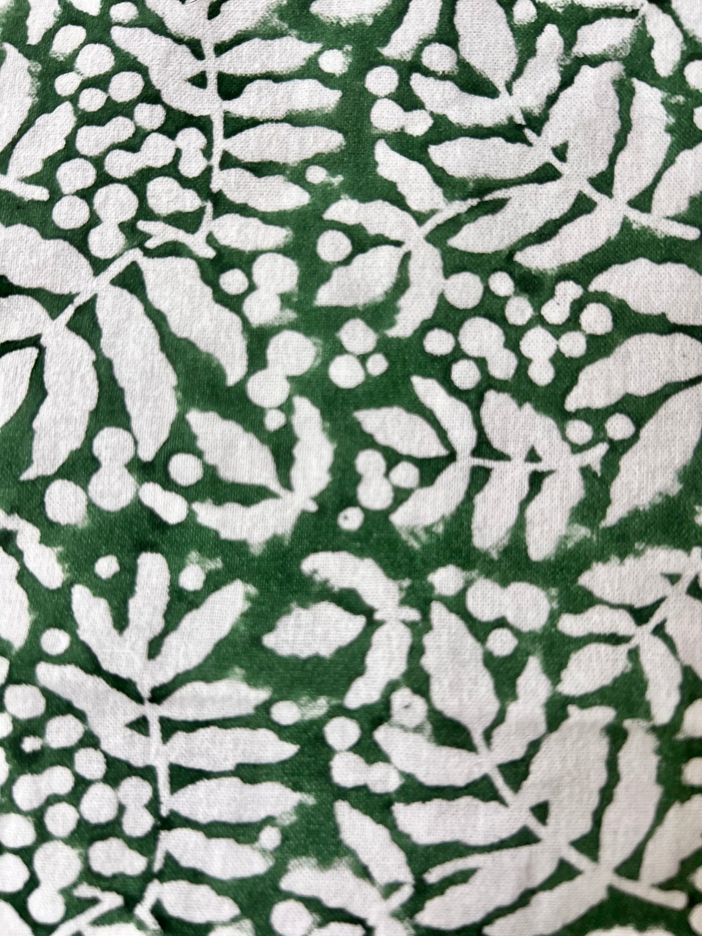 Gathered Garden Tablecloth in Pine Green