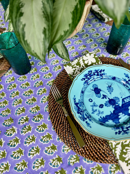 Triple Flower Tablecloth