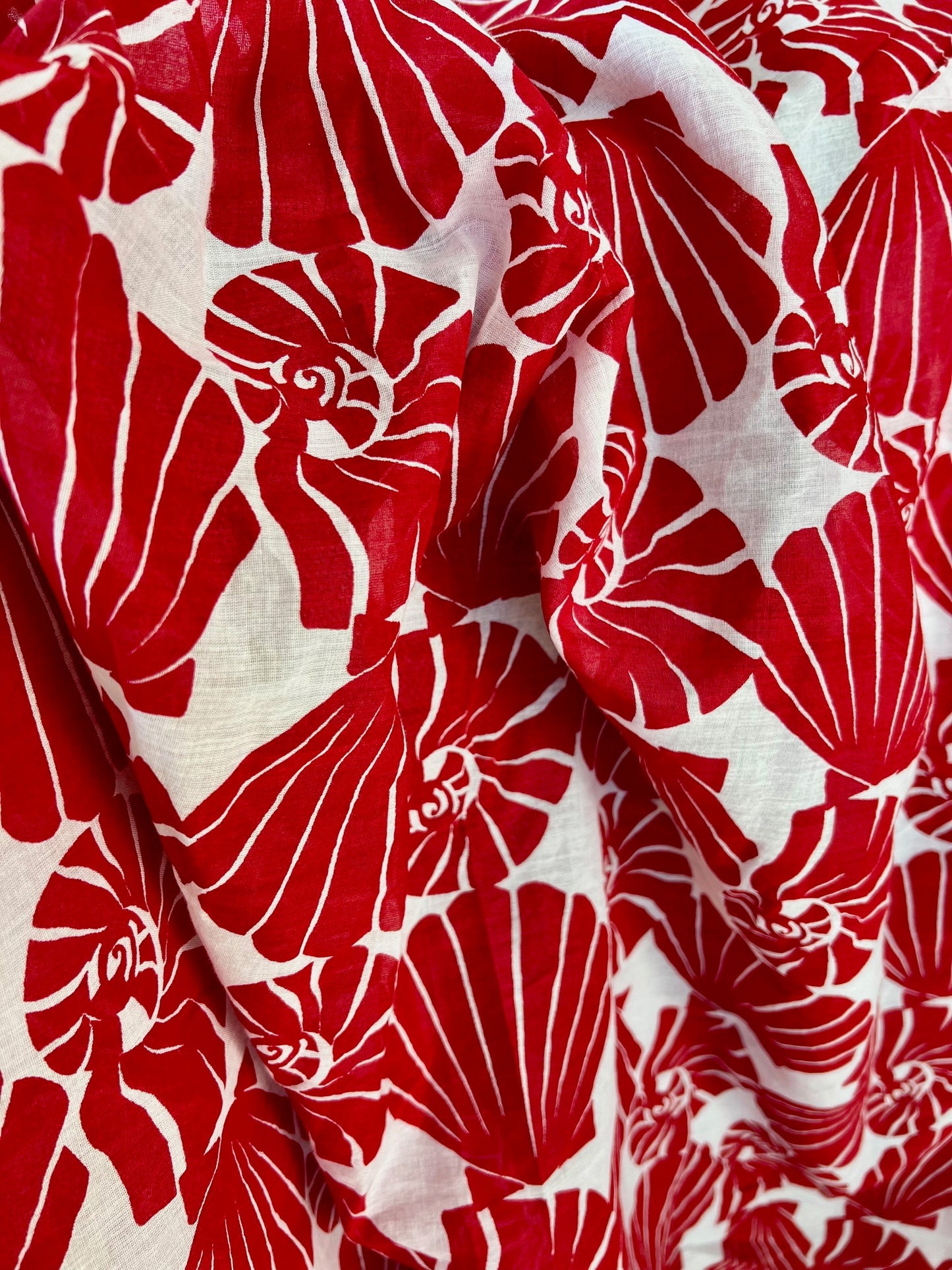 Harbour Shells Pareo in Red