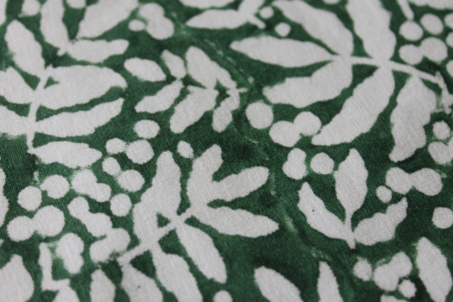 Gathered Garden Tablecloth in Pine Green